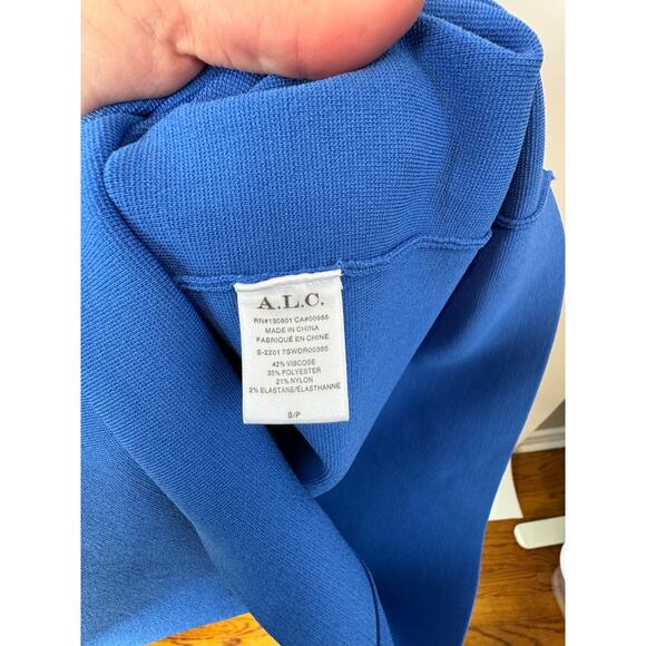 A.L.C. colby blue sheath dress S - Picture 3 of 7